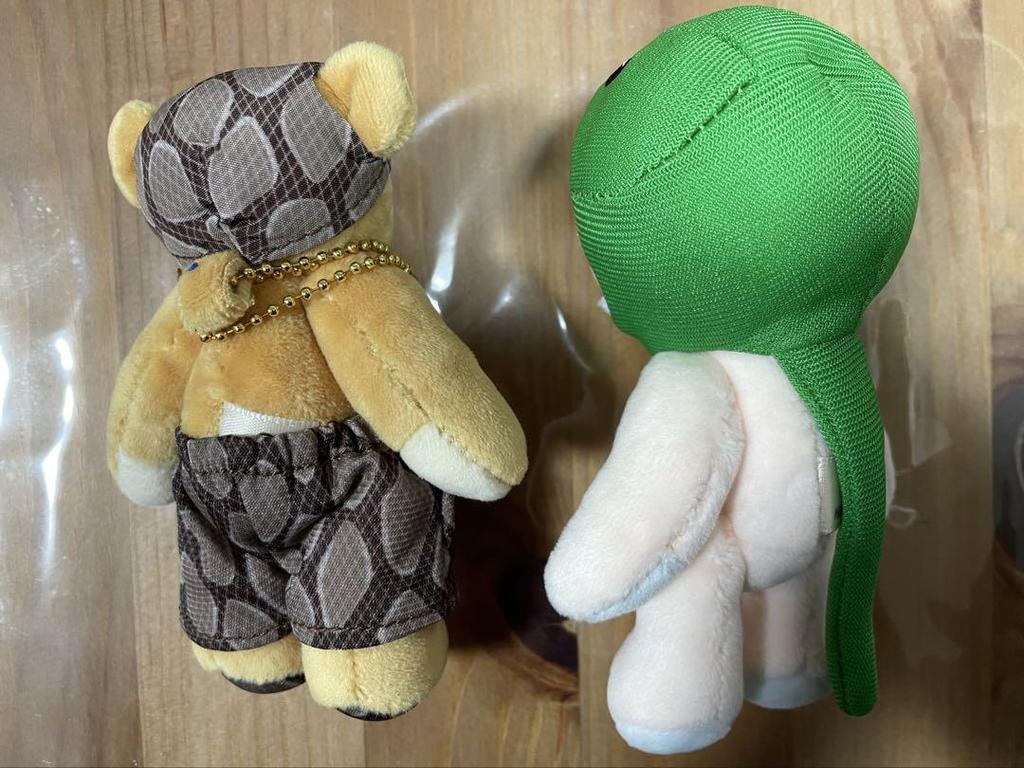 [USED] Tully's Lucky Bag 2025 Teddy Bear (2 Items)