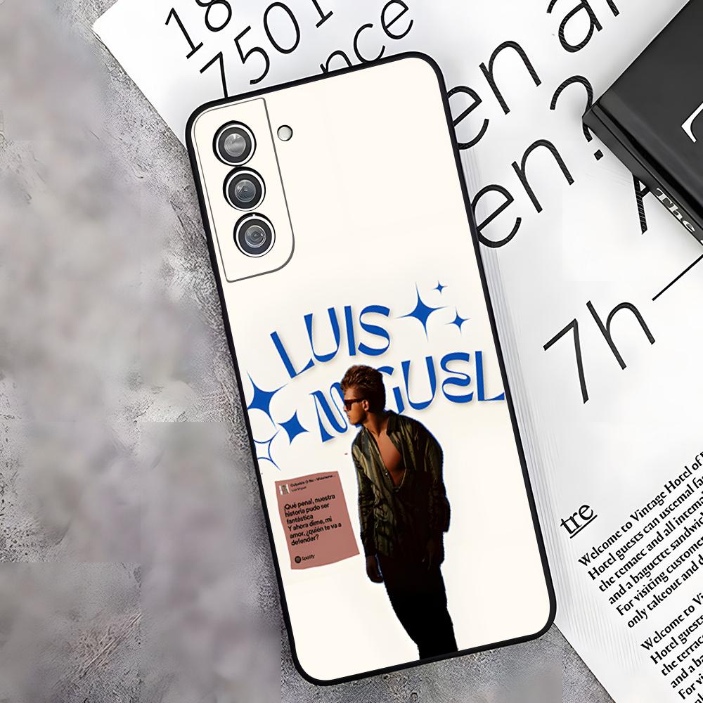 L-Luis M-Miguel 20 ANos Romanc Phone Case For Samsung S26 S25 Edge S24 S23 S22 S21 S20 Ultra Plus Fe Galaxy A54 A53 A34 A25 A16