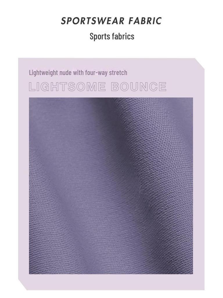 Juyitang Women's Quick-Dry Long Sleeve Yoga Top with Chest Pad