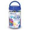 Обучающие ресурсы Pinch and Count Alien Math Toy 36 Японское руководство включено LER1061 Подлинный продукт Счетчик, детали,
