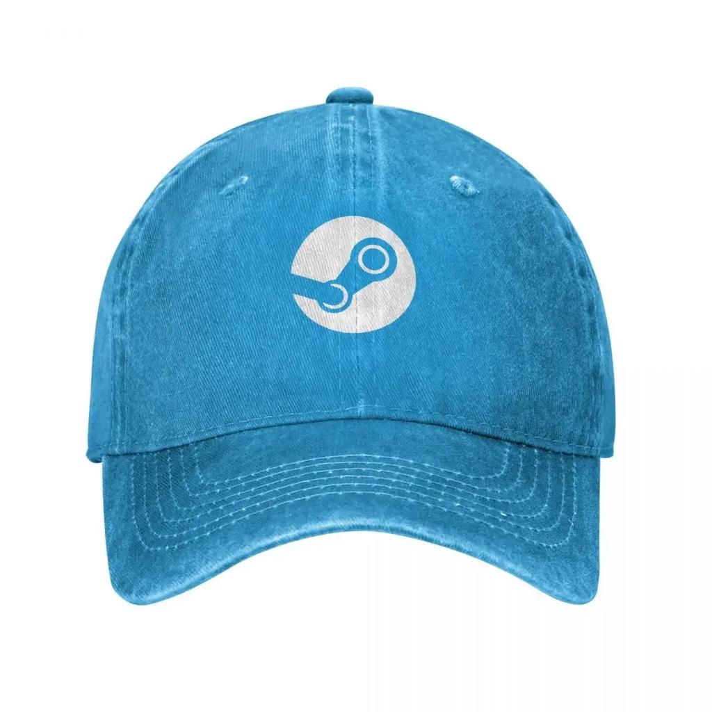 Best seller steam logo merchandise essential t shirt Baseball Cap Hat Beach custom Hat Golf Wear Hat Unisex Luxury For Women Unisexs