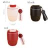 Small Capacity Stainless Steel Coffee Mug Mini Pumpkin Water Cup Thermo Bottle Dual Drink Cup  Home