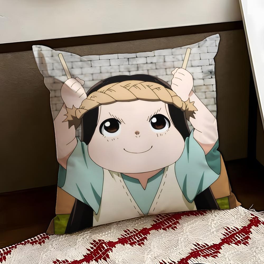 TTo Your Eternity SSeason 3 Cushion Cover Reversible Soft Durable Pillow Cover Home  Car MultiScene Use for Daily Comfort