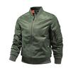 Solid Color Bomber Jacket Men Fashion Aviator Baseball Jacket New In Outerwears Spring Autumn Ropa Hombre Jackets For Men XS-5XL