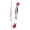 2 Pc Stainless Steel Drive Shafts, Nice Replacement A essories for SCX10  01 D90 D110 RC Crawler Part