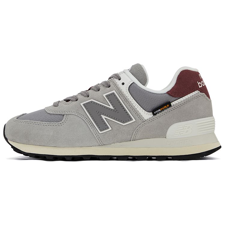 New Balance 574 Arctic Grey Maroon Unisex Sneakers U574KBR