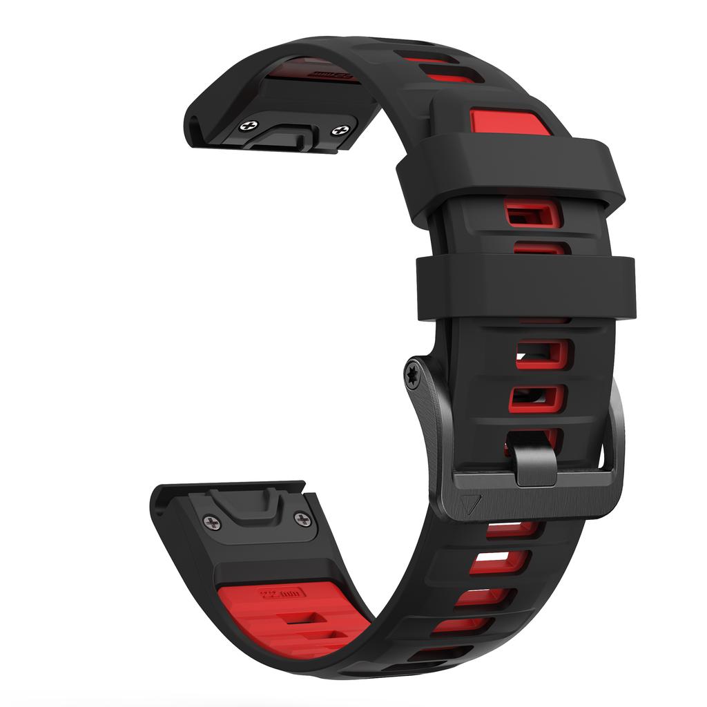 Винтовое стальное крепление для часов Силиконовый ремешок для Garmin Fenix 8 E 47 мм 7X Pro 51 мм Epix/6 6X 5X Plus QuickFit 26 мм 22 мм Ремешок Браслет
