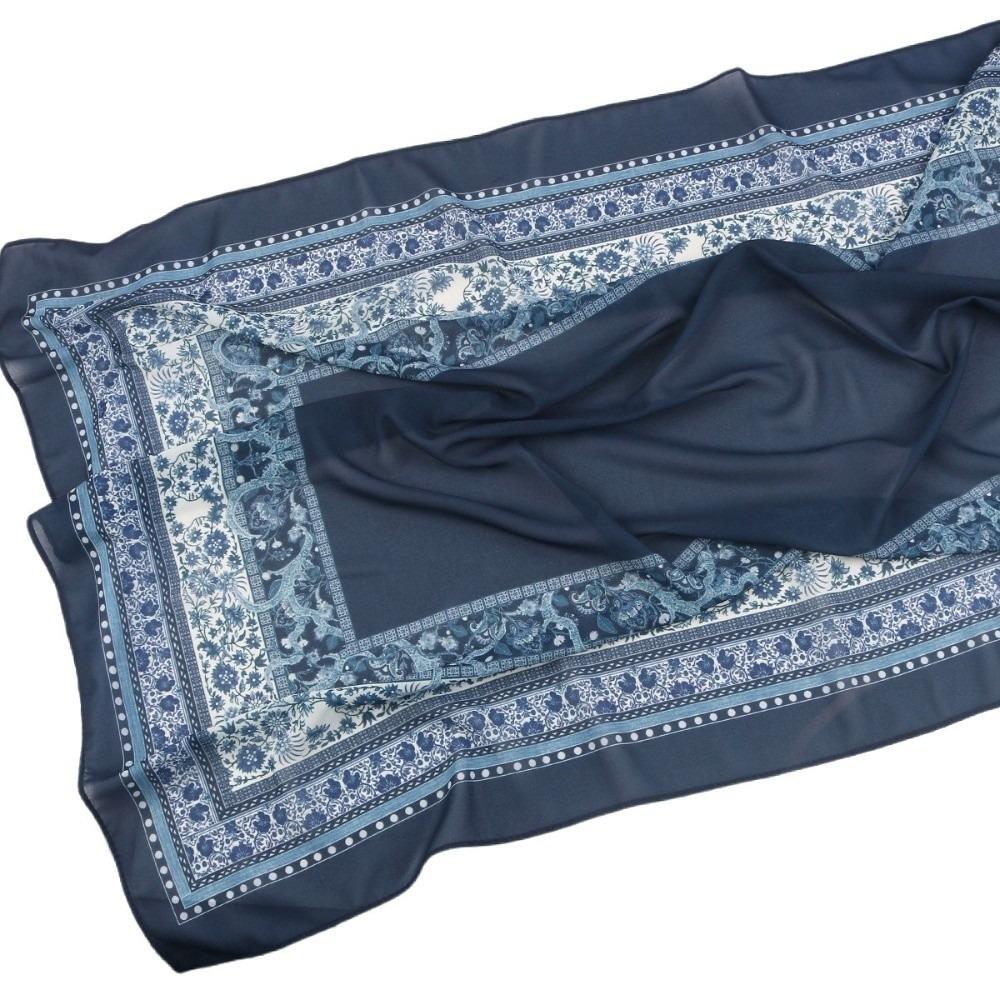 Принт Платок Длинный Шарф Мягкий Исламский Тюрбан Повседневный