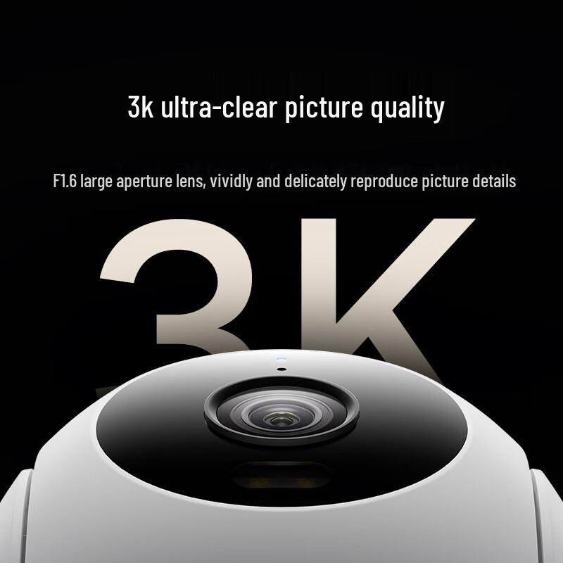 Уличная камера безопасности Xiaomi MI Outdoor Security Camera 4C3K с панорамным обзором 360° 5 Мп, Full-Color ночным видением (Китайская версия)