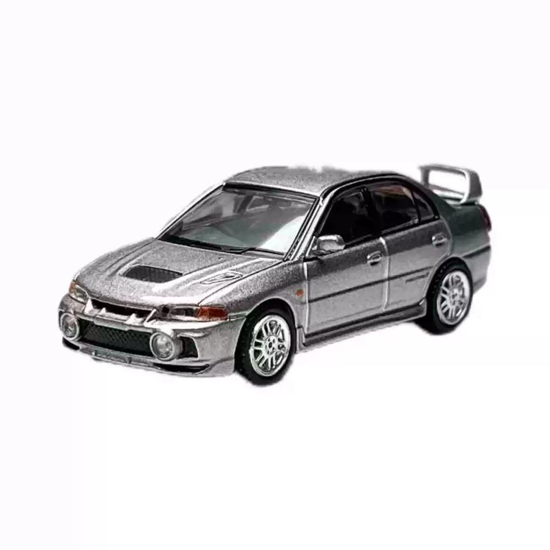 djzh6 Tarmac Works 1:64  Mitsubishi Lancer GSR Evolution IV  Scale Diecast Model Car - Premium Collection