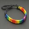Rainbow Bracelet On A String Rainbow Lgbt String Unisex