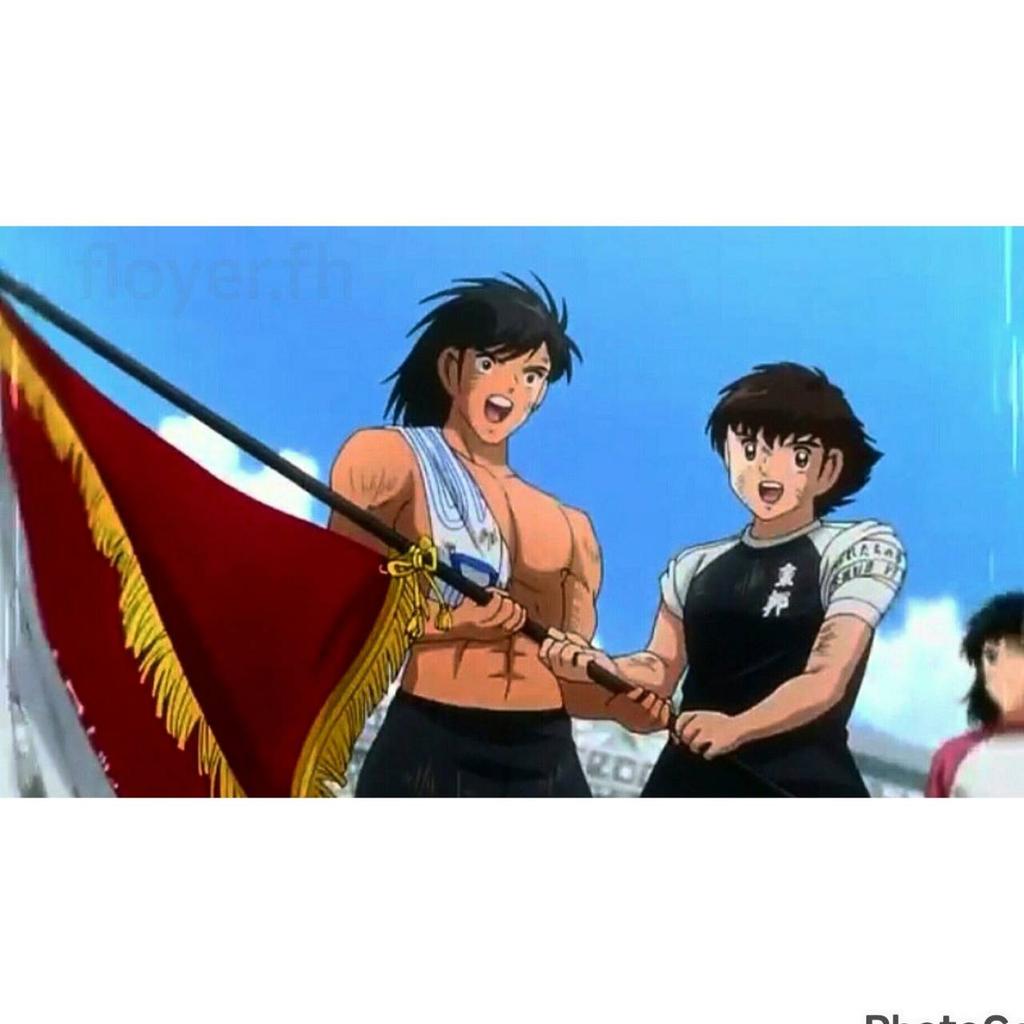 Captain Tsubasa Atom Hutton Football Soccer Jacket Sweatshirt Button Hoodies Jersey Japan Cartoon Animation Print Quick Dry Vintage Long Sleeve