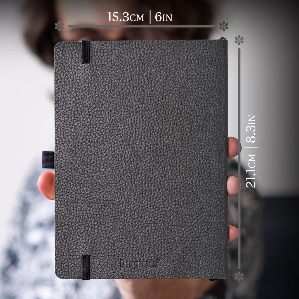 Блокнот А5 в линейку Мягкая обложка из ПУ кожи Идеально подходит для и бизнеса с эластичной петлей для ручки и закладкой Дингбаты - - - Работа, Путешествия, - Карман, Застежка,