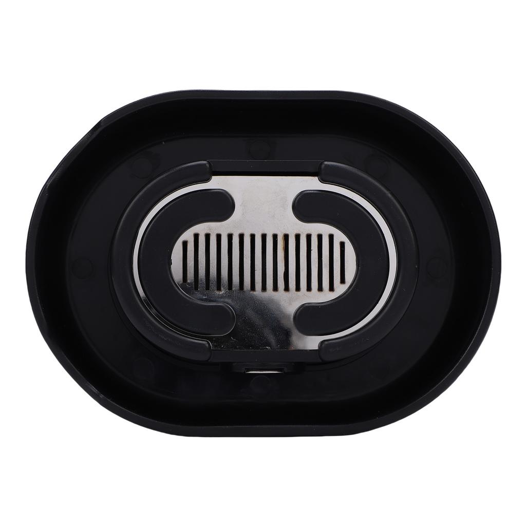 Rinser Manual Push Type Cleaner for Beard Shaving No Electricity Required Black