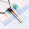 1PC New Vintage Glass Dip Fountain Pen Art Painting Supplies Filling Ink Handmade Signature Pen Calligraphy Pen Writing Tools