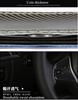 38CM Deluxe Black Carbon Fiber & Leather Car Steering Wheel Cover Trim Universal