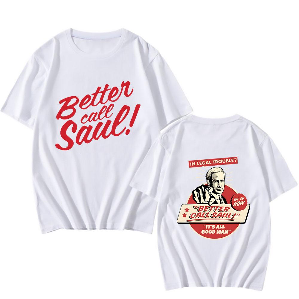 Футболки Better Call Saul It's All Good Man для мужчин/женщин, унисекс, повседневные футболки, 100% хлопок