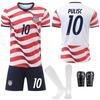 2026 U.S. Canada Mexico World Cup No. 10 Jersey Prisic 8 McKenney Team Home Set Fan Edition