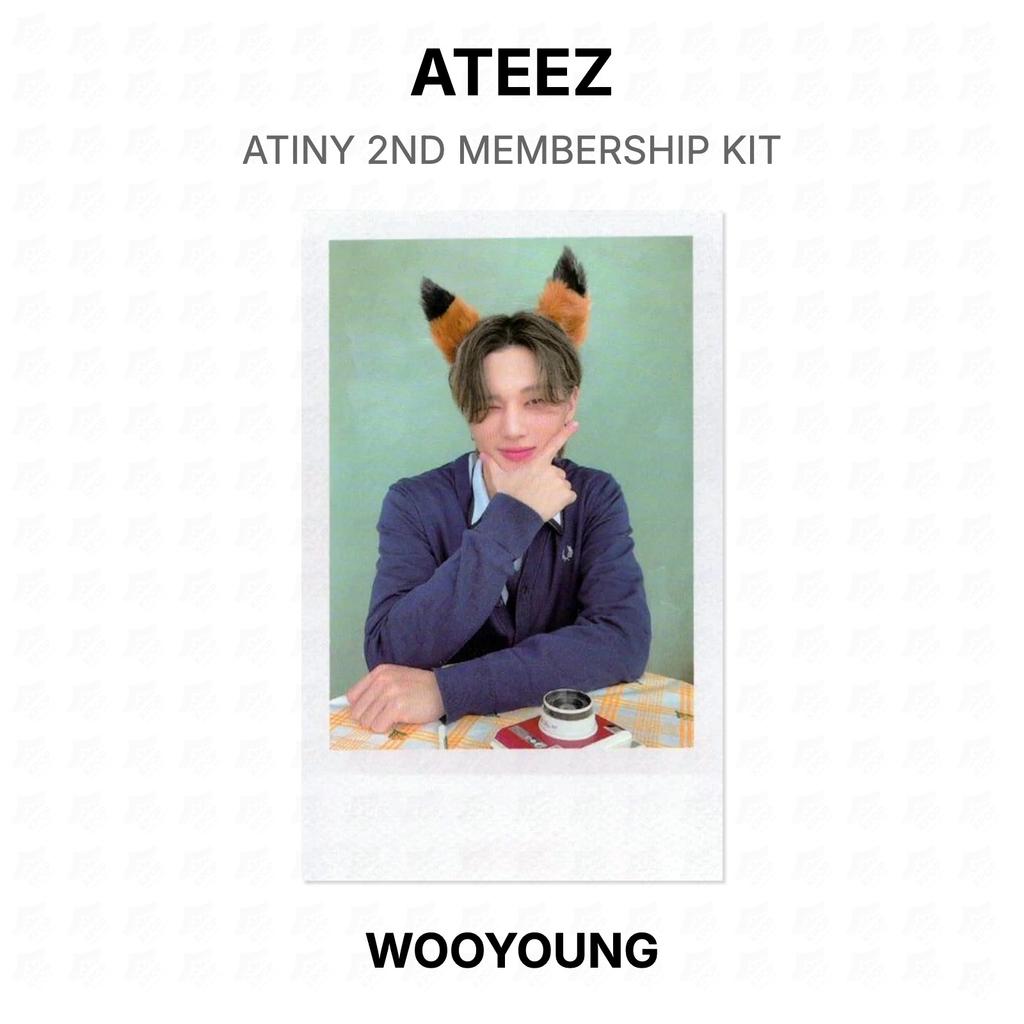 ATEEZ ATINY 2-й Набор Члена Клуба Официальная Фотокарточка