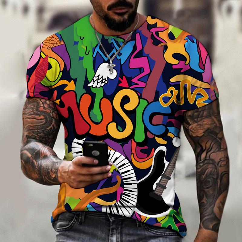 2026 New Canada 3D Printed Men's T-Shirt Summer Breathable Crew Neck Short Sleeve Sports Casual Trend Top