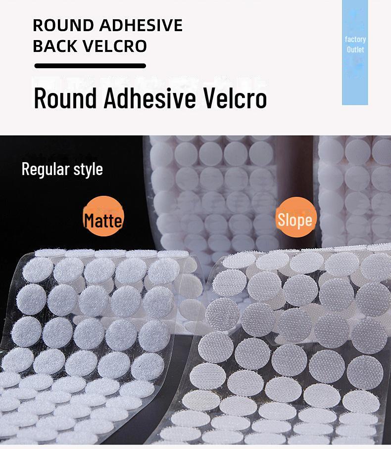 Круглые застежки-липучки для самодельных тихих книг