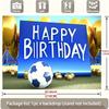 Party Backdrop Soccer Ball Decorating Indoors Outdoors Photo Booth Background Front Door Decor