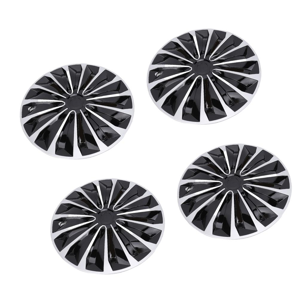 4 шт. 15-дюймовый колпак на диск Полный Стильный вид Подходит Для колес R15 Чехол для большинства автомобилей Грузовиков Внедорожников