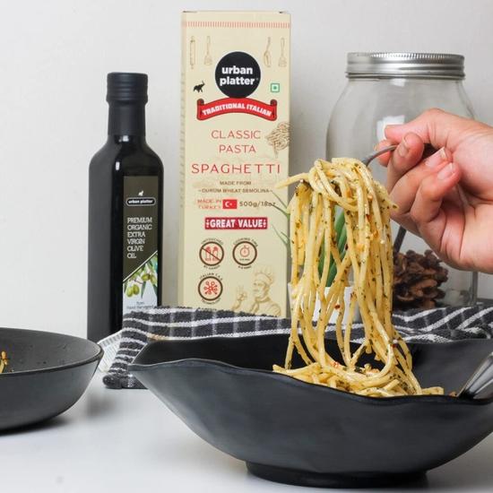 Urban Platter Традиционные итальянские классические спагетти, 500 г [манная крупа из твердых сортов пшеницы]