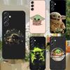 Милый Чехол для Телефона Baby Y-Yoda Чехол для Телефона Для Samsung S25,S24,S21,S22,S23,S30,Ultra,S20,Plus,Fe,Lite,Note,10,9,5G Черный Чехол