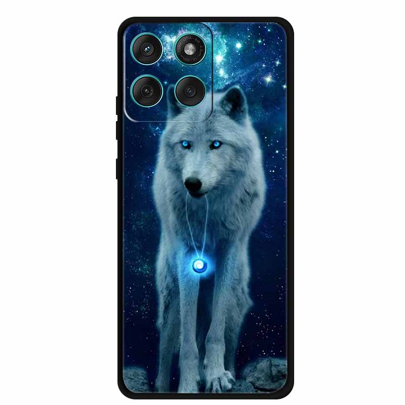 For Motorola Edge 60 Fusion Case XT2503-4 Wolf Lion Soft TPU Silicone Phone Cover for Motorola Edge 60 Fusion Case Fundas Coque