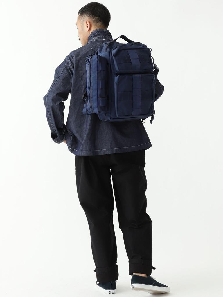 [BEAMS PLUS] Tote Bag BRIEFING Special Order DT Pouch Men's NAVY 0 38610043106