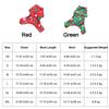 Thin Christmas Dog Clothing Santa Claus Printed Soft Pet Four Legged Clothes Comfortable Pet Festive Costume Home Wear
