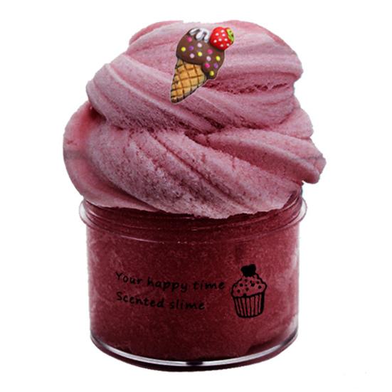 70 мл мягкие эластичные портативные игрушки для декомпрессии DIY фруктовая слизь цветная грязевая игрушка вечерние сувениры