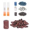 400 Pcs Grinding Sand Nail Sanding Bands Fine Grit Manicure Sanding Bands  Salon Use