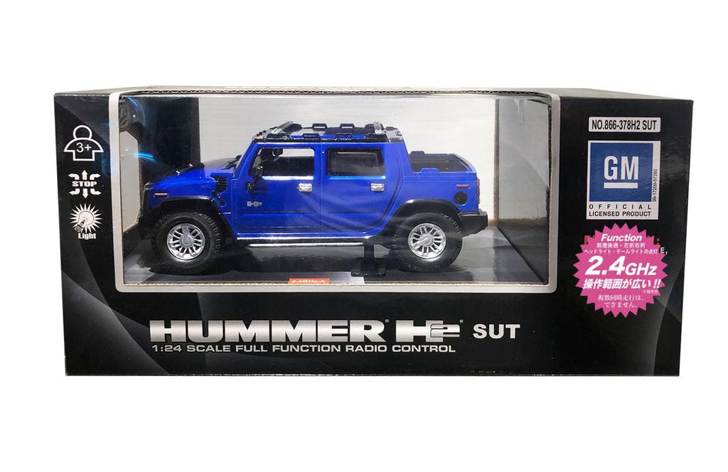 DOYUSHA Hummer H2 SUT Blue Electric Radio Control 2.4GHz 1/24 No.866-378H2SUT