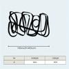 Modern Linear Metal Wall Art Abstract Sculpture Wall Decor for Home Office Contemporary Gift