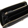 Long Wallet 51050023 L001N SAFFIANO CLASSIC ZIP ROUND WALLET N403PF BLACK [Vivienne Westwood] Women's [Item]