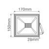 Projecteur LED INDUS 30W IP65 6000K