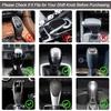 AEE1 For Kia Morning Picanto Rio Stonic Sportage Ceed Optima Forte 5 Car Logo Knob Cover Manual Handle Gear Mat Gear Shifting Hoodie