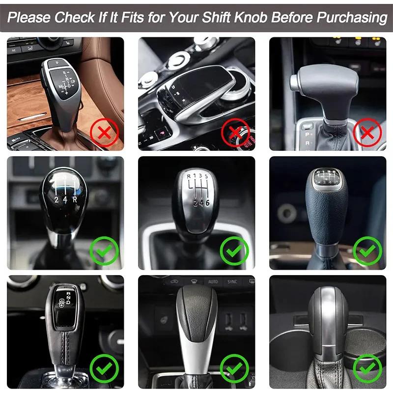 AEE1 For Kia Morning Picanto Rio Stonic Sportage Ceed Optima Forte 5 Car Logo Knob Cover Manual Handle Gear Mat Gear Shifting Hoodie