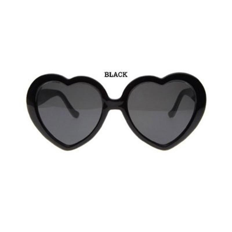 Novel Romantic Fashion Women Gift At Night Heart-shaped Special Effects Glasses Sunglasses