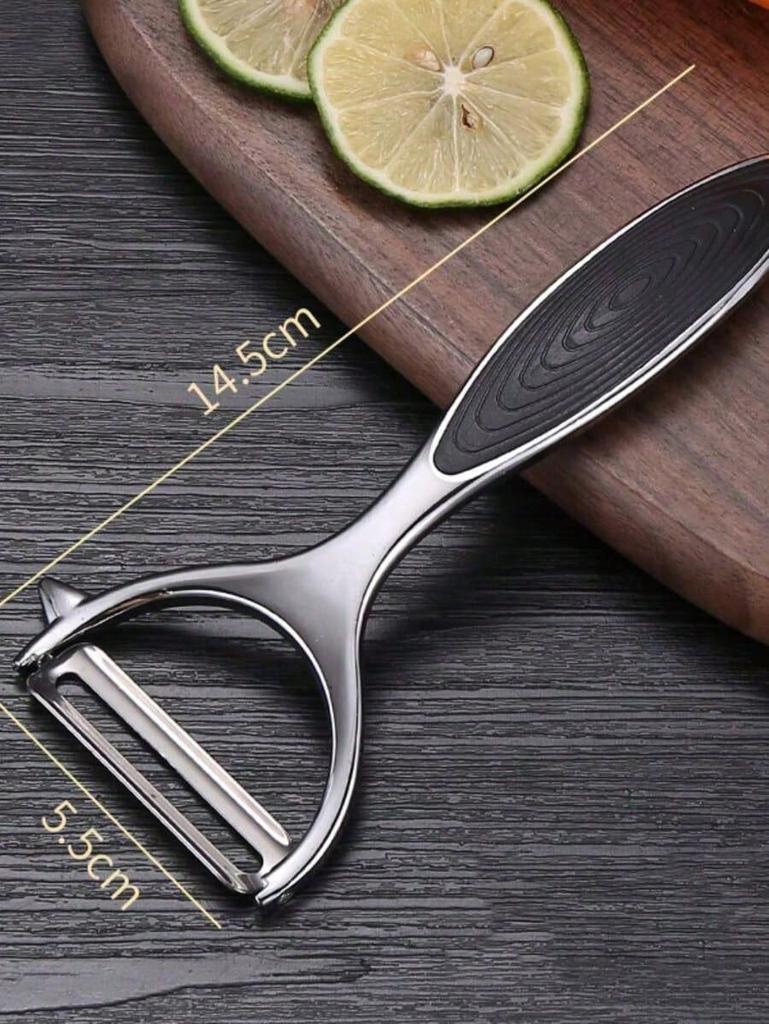 1 Pc Stainless Steel Vegetable Cutter Peeler Vegetable Chopper Chip Multi-Function Salad Fruit Kitchen Accessories Kitchen Camp Gadgets