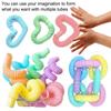 Игрушки для аутизма Fidget Toys Squeeze Toy Телескопическая труба Антистрессовая сенсорная игрушка Пластиковые меха для снятия стресса