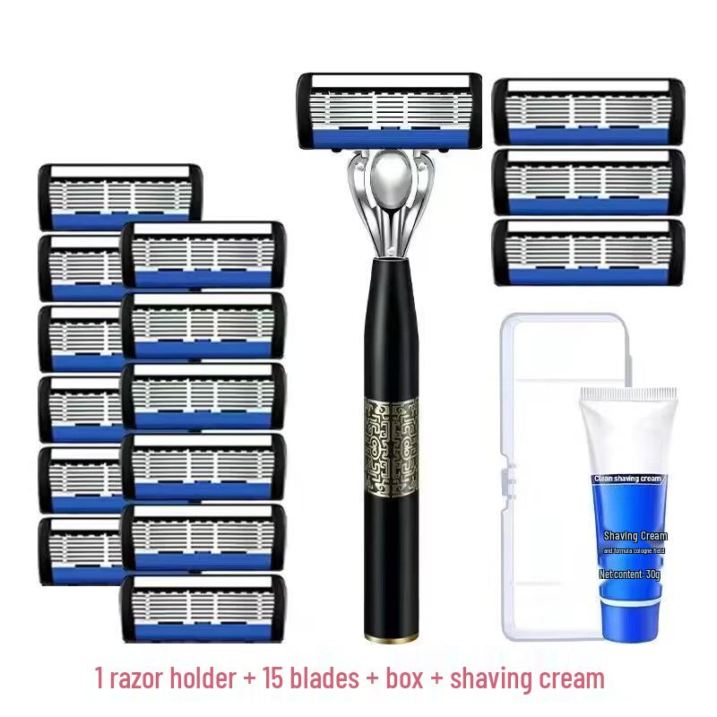 Seven-Blade Anti-Scratch Disposable Razor for Men