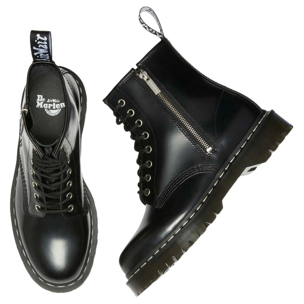 Dr. Martens 1460 Simple Fashion Short Boots Unisex Boots Black 41098001