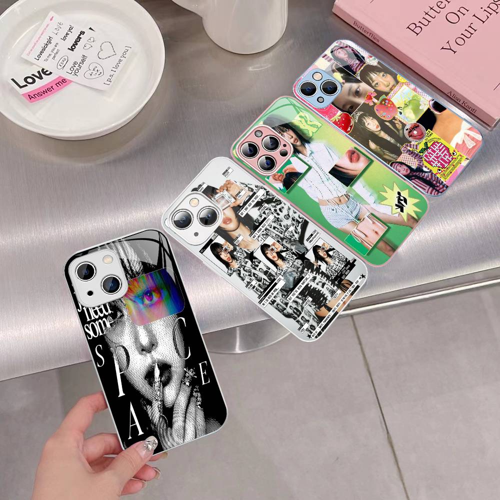 Популярная K-pop группа L-Loona Y-Yves Для iPhone 14 13 12 Mini 11 Pro XS Max X XR 14 Plus Защитное стекло
