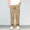 Men's Plus Size Casual Straight Pants Lightweight Office Pants Casual Straight Leg Pants