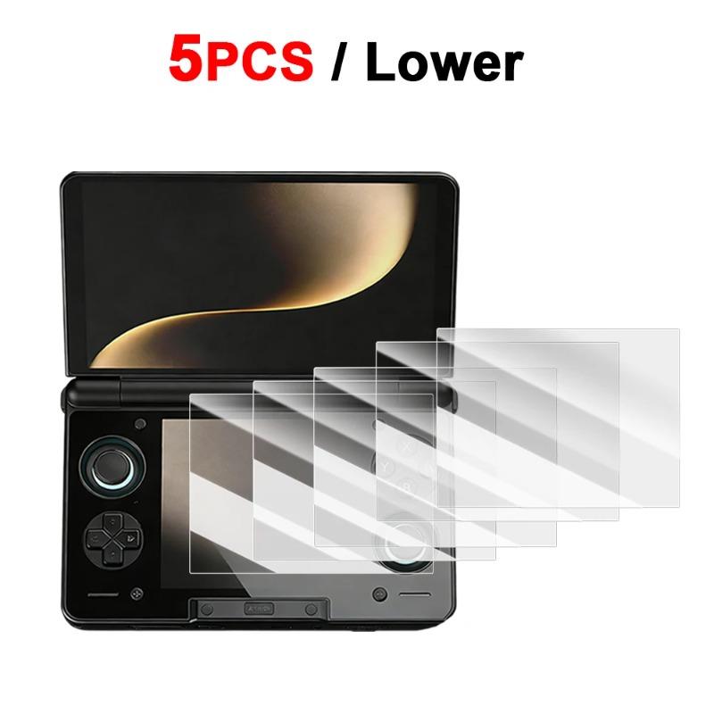 6 IN 1 Screen Protectors for AYN THOR Game Console Anti-scratch Tempered Glass for THOR Dual OLED Screen Protective Films