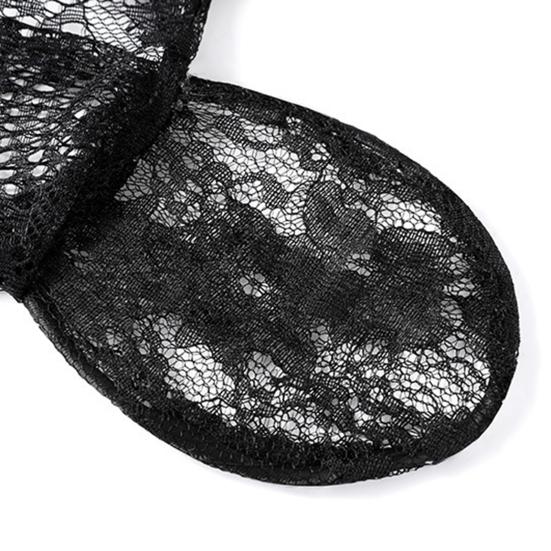 Кружевной обруч для волос, сексуальная тонкая вуаль, дизайн с кошачьими ушками, чистый цвет, повязка на голову для девочек, вечерние