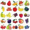 50 шт. Водонепроницаемые фруктовые мультяшные наклейки для DIY канцелярии и планировщиков